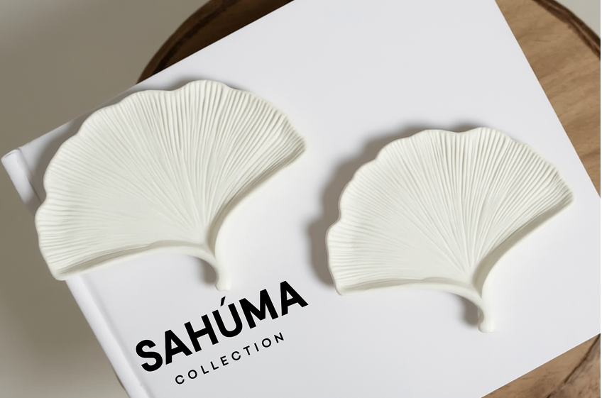 Bandeja Hoja de Ginkgo