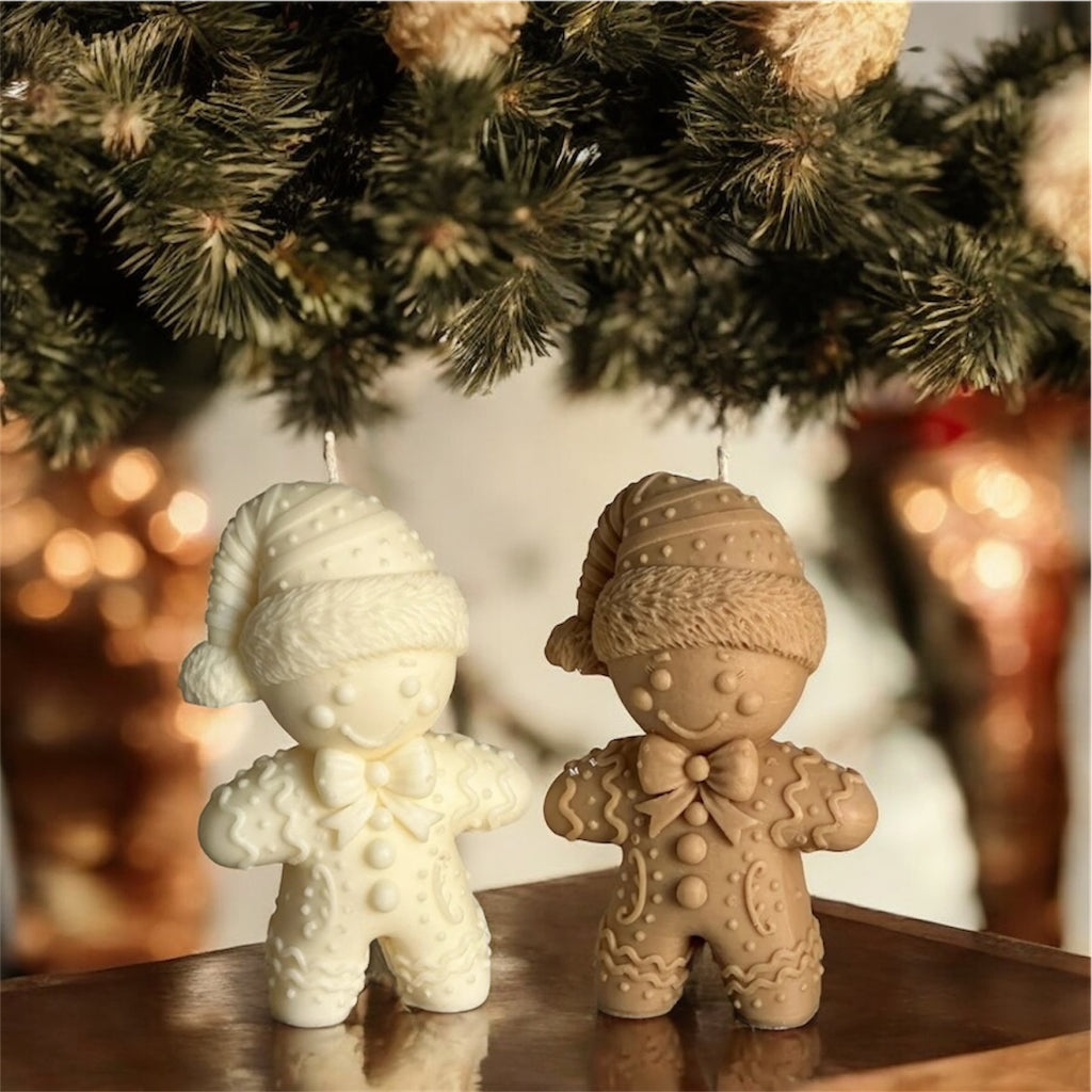Vela Decorativa Muñeco de Jengibre
